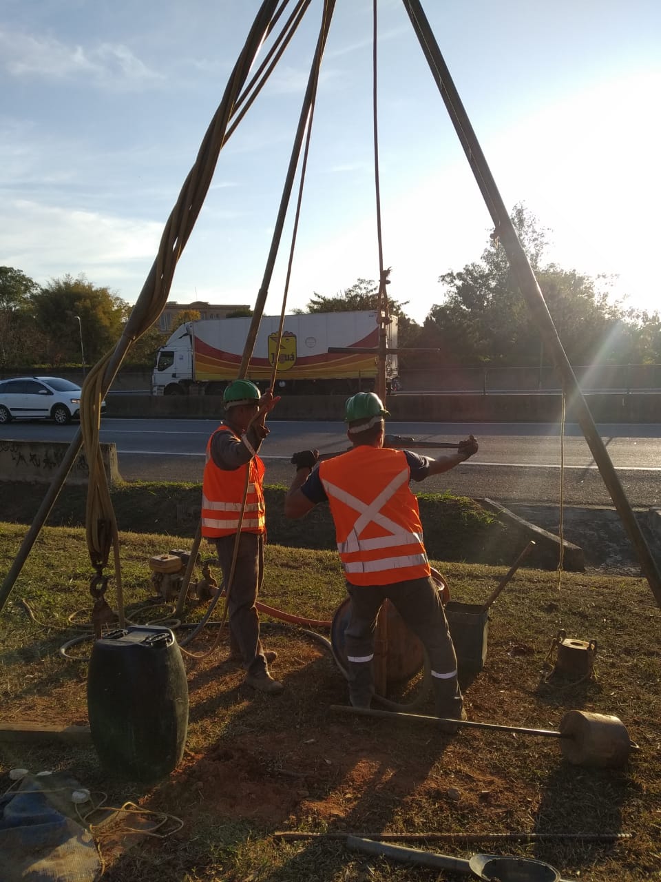 Sondagem à percussão (spt) - Aparecida - SP